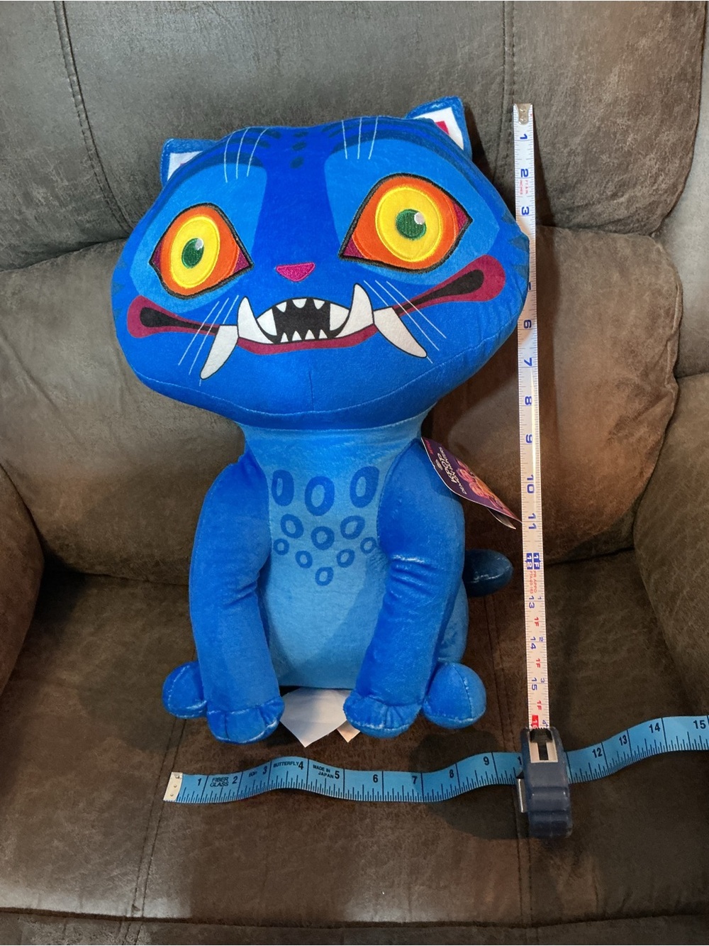 K-pop Demon Hunters Blue Cat Plush